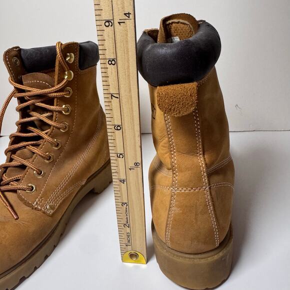 RUFFHIDES Men's Insulated Leather Workwear Heavy Duty Combat Boots Size 8.5W - Picture 2 of 7